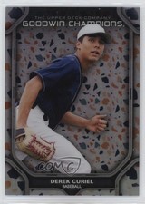 2024 Goodwin Champions Platinum Rainbow Terrazzo 233/249 Derek Curiel #P54 2pw