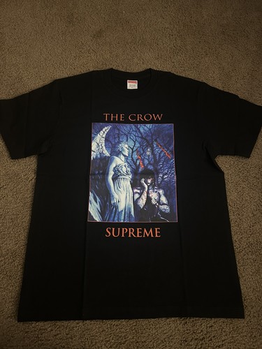 Supreme FW21 The Crow Tee Black Medium