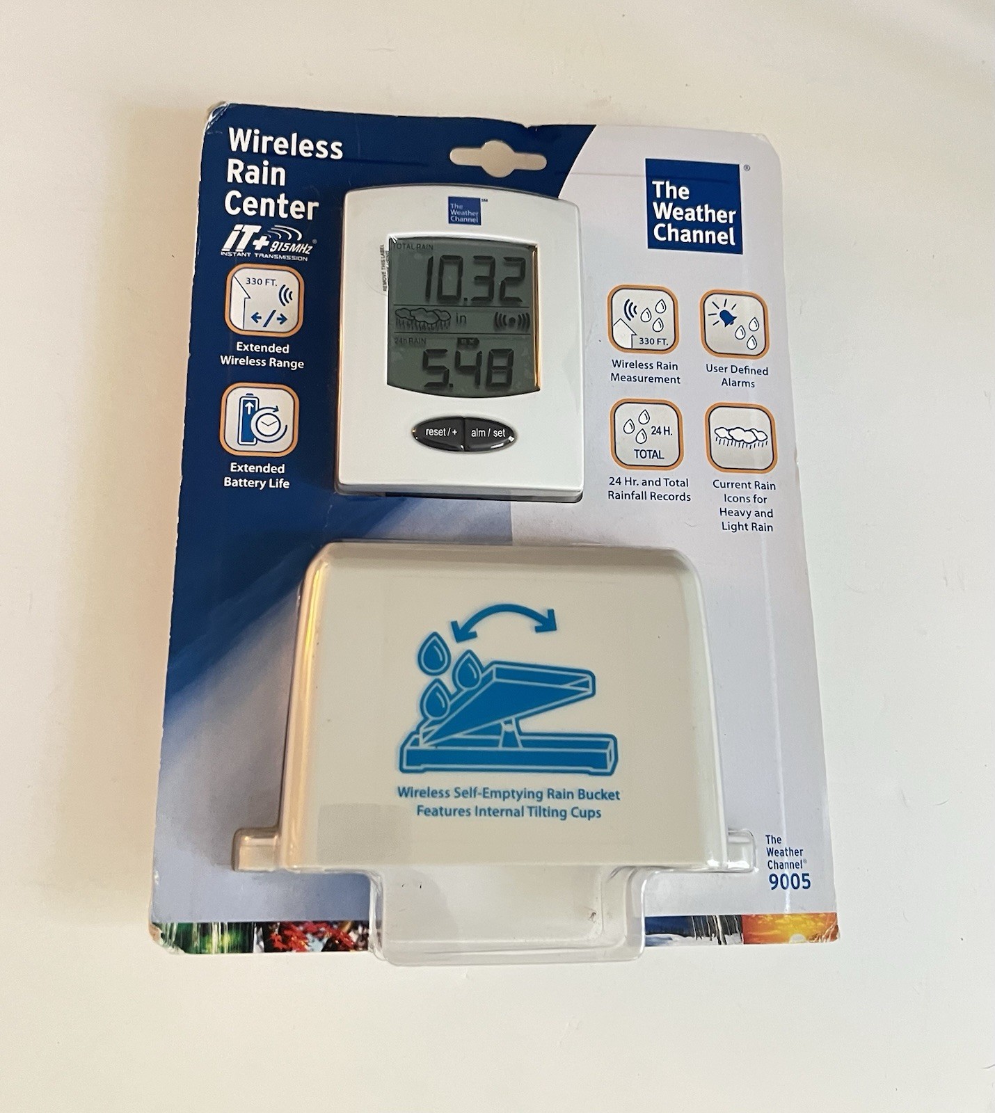 Weather Channel Wireless Rain Center Instant Transmission