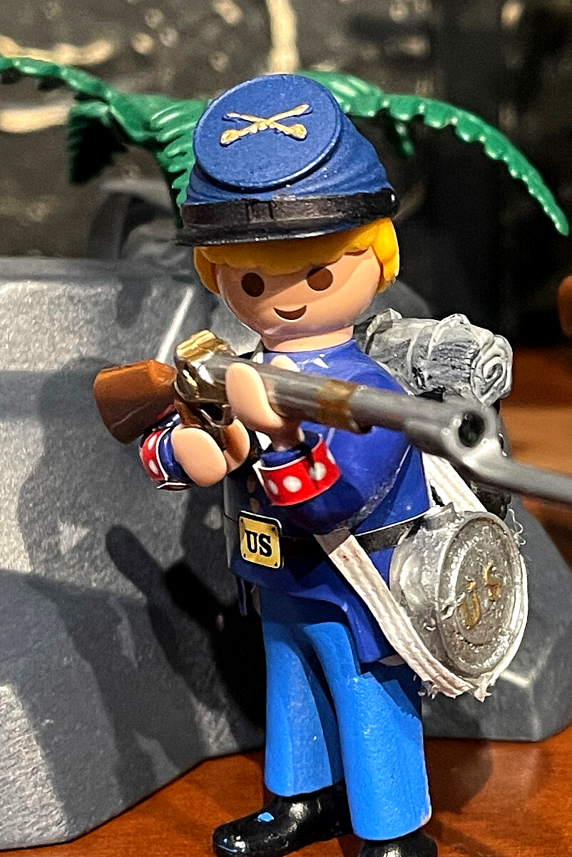 Figurine PLAYMOBIL Personnalisée – Général De Division US 1961-1965 – REF-0012 – Neuf