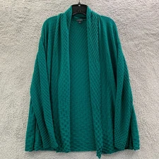 LAFAYETTE 148 New York Blouse Womens Large Cardigan Top Super 120s Wool