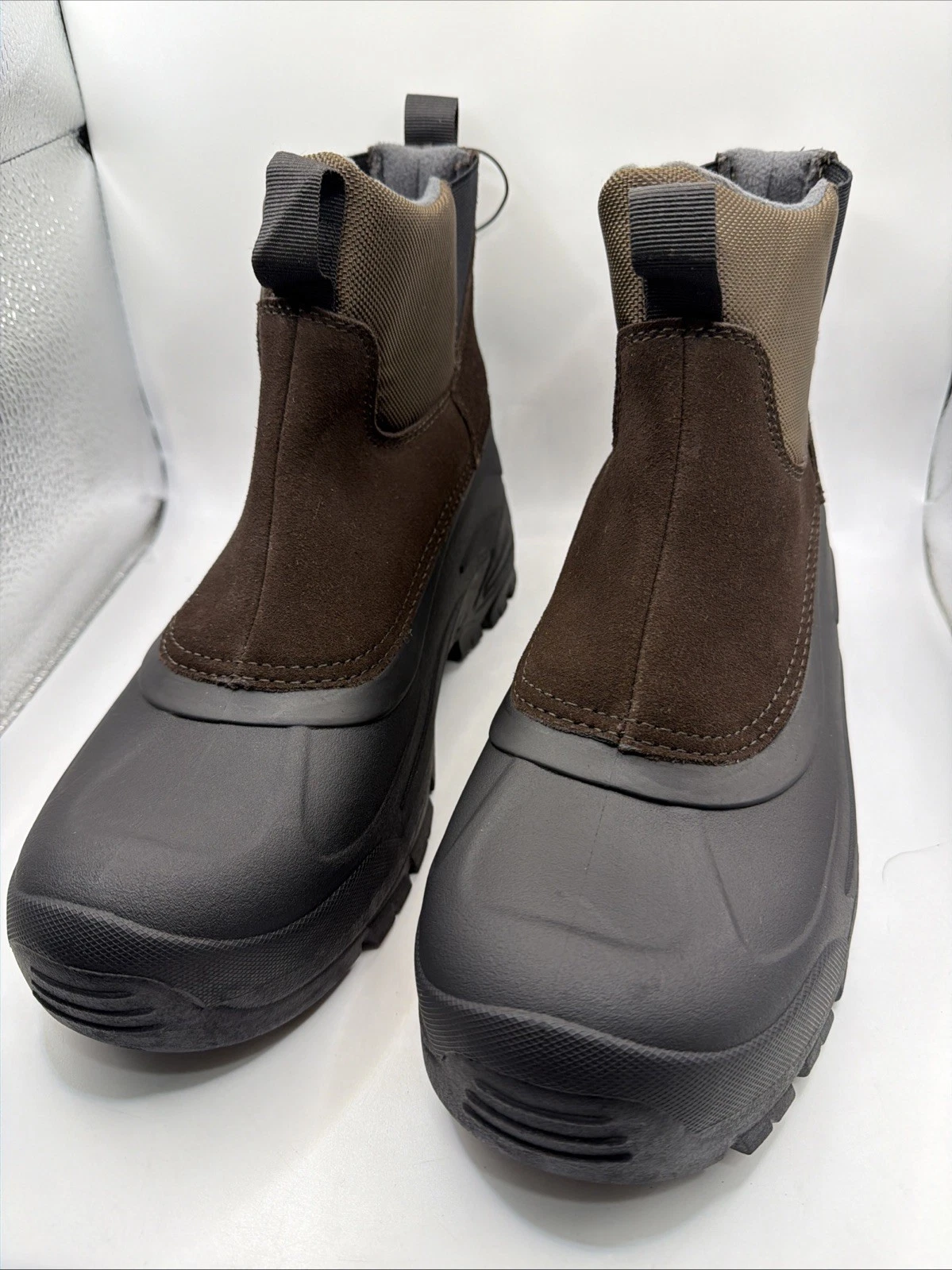 Staheekum Men's Size 11, Pull-on Winter Boots Cold Rated -20, Brown