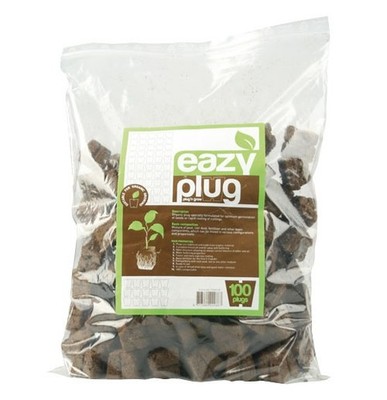 Eazy Plug Stecklingsblöcke Beutel 100 Stk, Anzuchtwürfel, Torf (0,20 EUR/Stk)