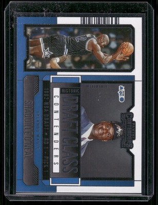 Shaquille O'Neal 2023-24 Panini Contenders Historic Draft Class Orlando Magic