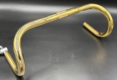 GOLD PLATED Cinelli Campione del Mondo 42cm Handlebar Campagnolo 50th Pantograph
