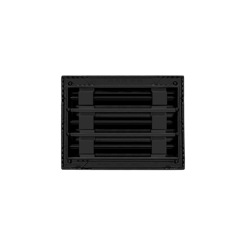 - 8x6 Modern AC Vent Cover - Decorative Black Aluminum Air Vent - Standard Li... - Picture 2 of 8