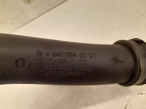 Mercedes-Benz E W211 2003 Diesel 110kW Ansaugrohr Ansaugschlauch Turbolader