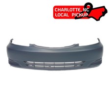 Primed Front Bumper Cover For 2002 2003 2004 Toyota Camry 02 03 04 - Clt