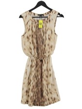 Kenneth Cole A-Line Midi Dress M in Cream