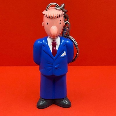 Vintage Nickelodeon Doug's First Movie Cartoon Spielzeug Figur Schlüsselanhänger Schlüsselring 1999
