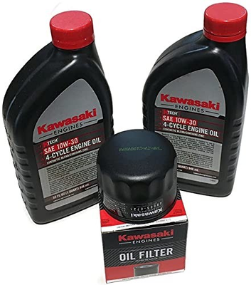 #ad Oil Change Kit Kawasaki 99969 6081 49065 0721 49065 7007 10W30 Synthetic Blend $26.76
