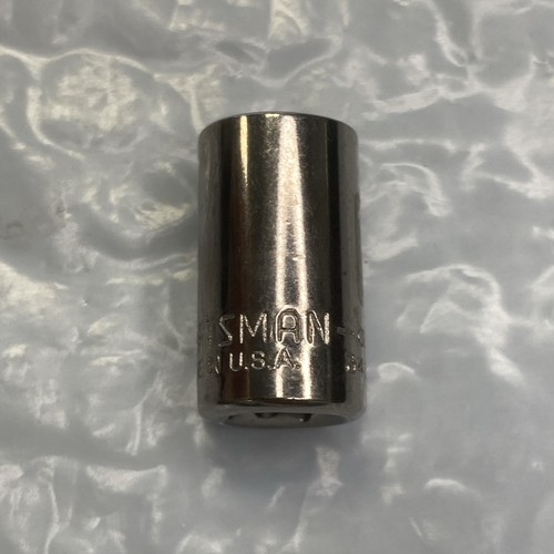 CRAFTSMAN USA 11/32, 1/4 DRIVE, 6 POINT SOCKET G2D 34595 EASY READ - Picture 5 of 8