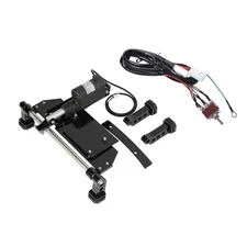 Black Electric Center Stand Fit For Harley Electra Street Road Glide 2009-2016