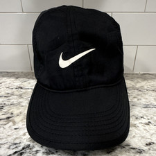 Nike Dri-FIT Black Adjustable Baseball Cap Ha...