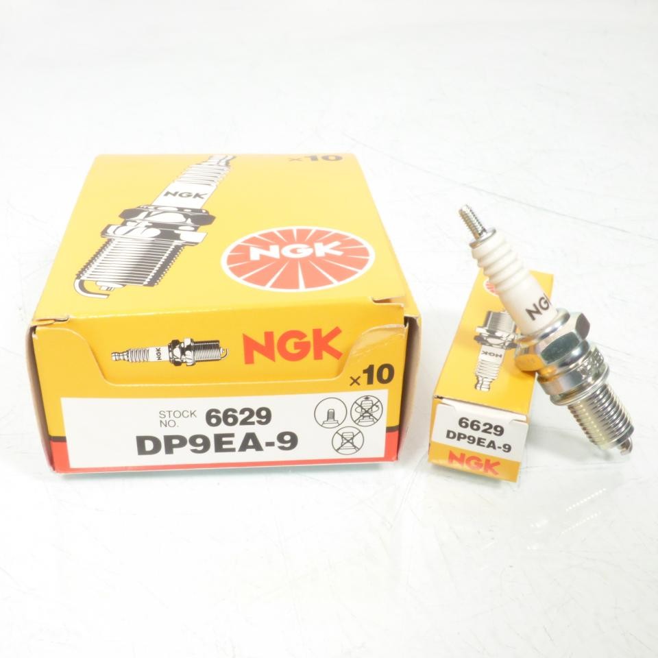 Bougie NGK DP9EA-9 résout démarrage difficile scooter Kymco 250 2007