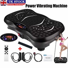Power Vibration Massager Plate Vibrating Exercise Machine Platform Body Shaker