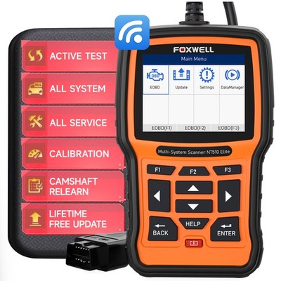 FOXWELL NT510 Elite for Ford Lincoln Bidirectional OBD2 Scanner Diagnostic Tool