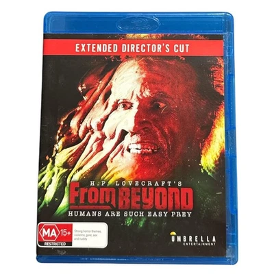 From Beyond Extended Director's Cut Blu-ray Movie Jeffrey Combs MA15+ Reg B - Bild 1 von 4