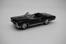 Greenlight 1967 Pontiac GTO Convertible Gloss Black 1:64 Scale Diecast Loose