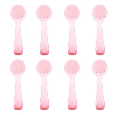 8pcs Gesichtsreinigung Pore Pore Scrub Gesichtspeelungsreiniger Nagelbürste