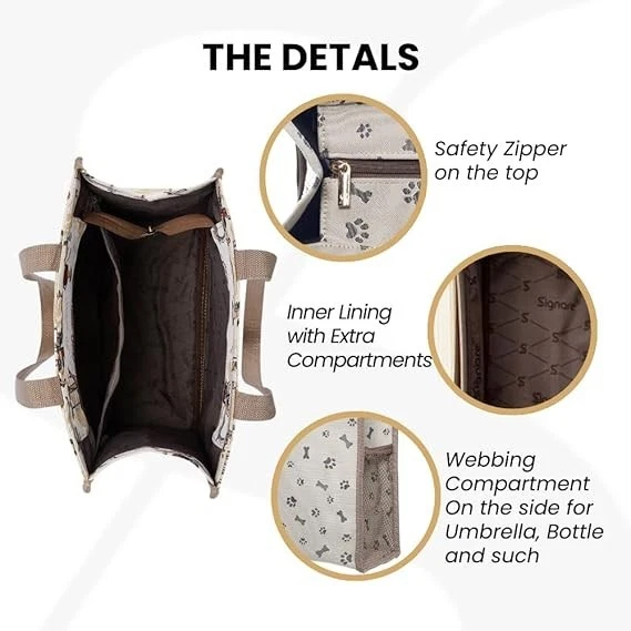 Signare Shopper Bag - Scottie - Image 3 of 4