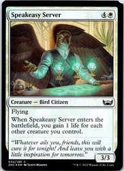 Speakeasy Server (Foil) - Streets of New Capenna #032