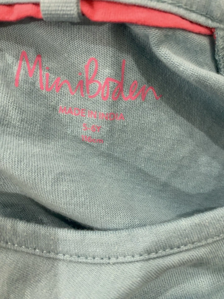 Vestido Mini Boden Niñas Ratón Conejo Ballet Manga Larga Talla 5-6 Años 116 Cm Foto 2 de 4