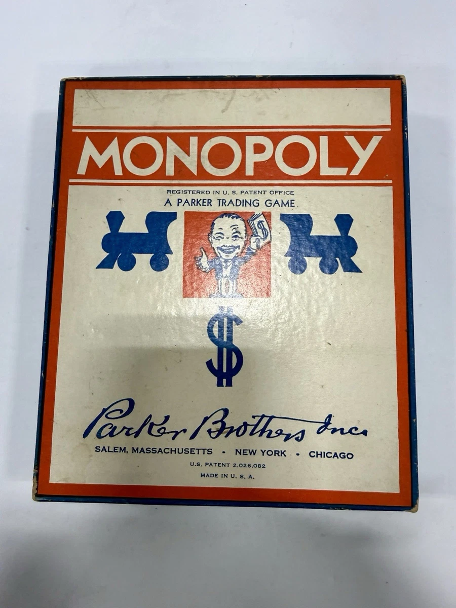 Parker Brothers Monopoly Vintage Board and Traditional Games for