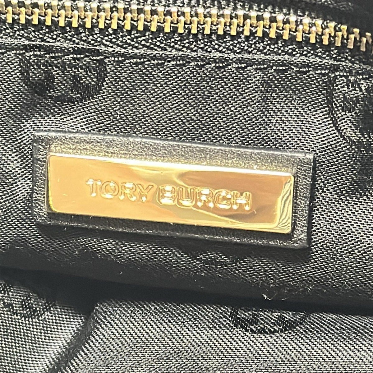 TORY BURCH Shoulder Bag leopard pattern Black x B… - image 8