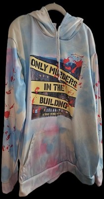 Only Murders In The Building Tie Dye Hoodie Sweatshirt 4X, not official merch