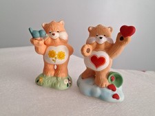 Vintage 1984 American Greetings Care Bears Figurines"Friend Bear Tender Heart