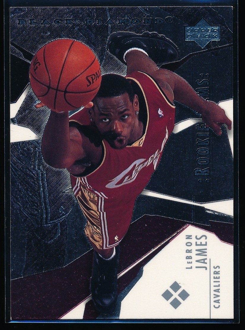 2003-04 Upper Deck Black Diamond LeBron James #184 Rookie Gems