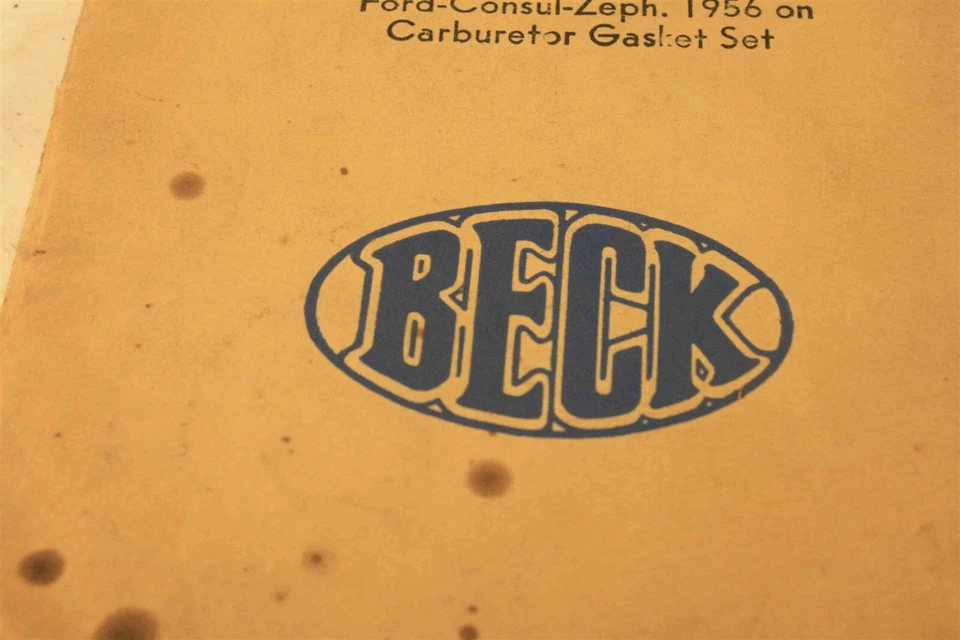 Juego de juntas de carburador para ZENITH 34VN en Ford Consul MKII 1956-1958 NOS Foto 3 de 4