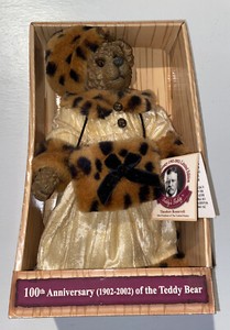 Teddy Bear Theodore Roosevelt 100th Anniversary Teddy Bear (1902-2002) 47475264834 | eBay