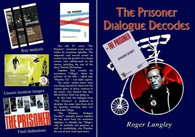 THE PRISONER DIALOGUE DECODES BOOK - PATRICK MCGOOHAN PORTMEIRION VILLAGE