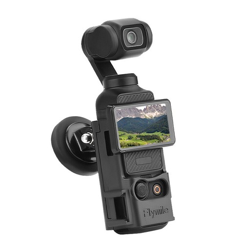 For DJI OSMO POCKET 3 Camera 1/4 Magnetic Car Bracket Base Mount Adapter Black - Picture 19 of 26