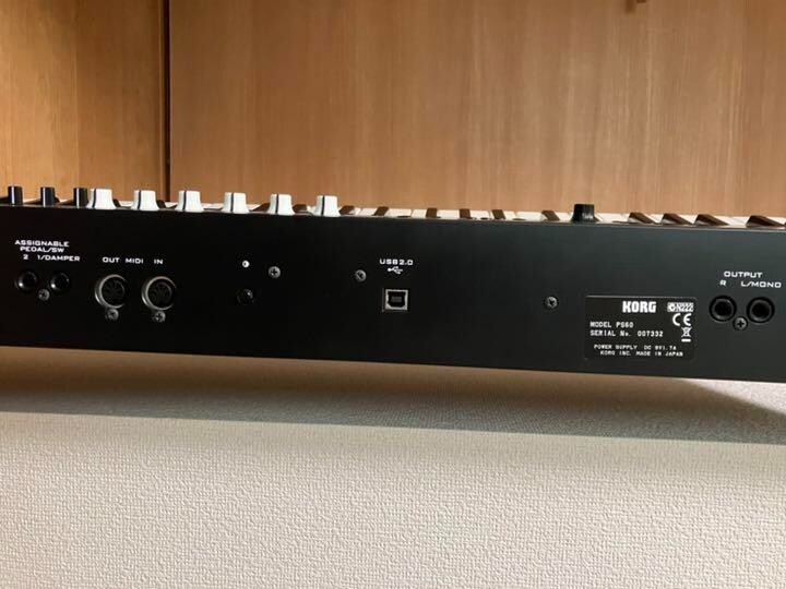Korg PS60 61-Key Synthesizer Synth Electric Keyboard Music