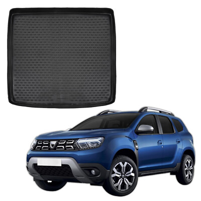 Vasca Bagagliaio Per Dacia Duster 2021-2024 - Gomma 3D Antiscivolo, Bordo Alto 5cm