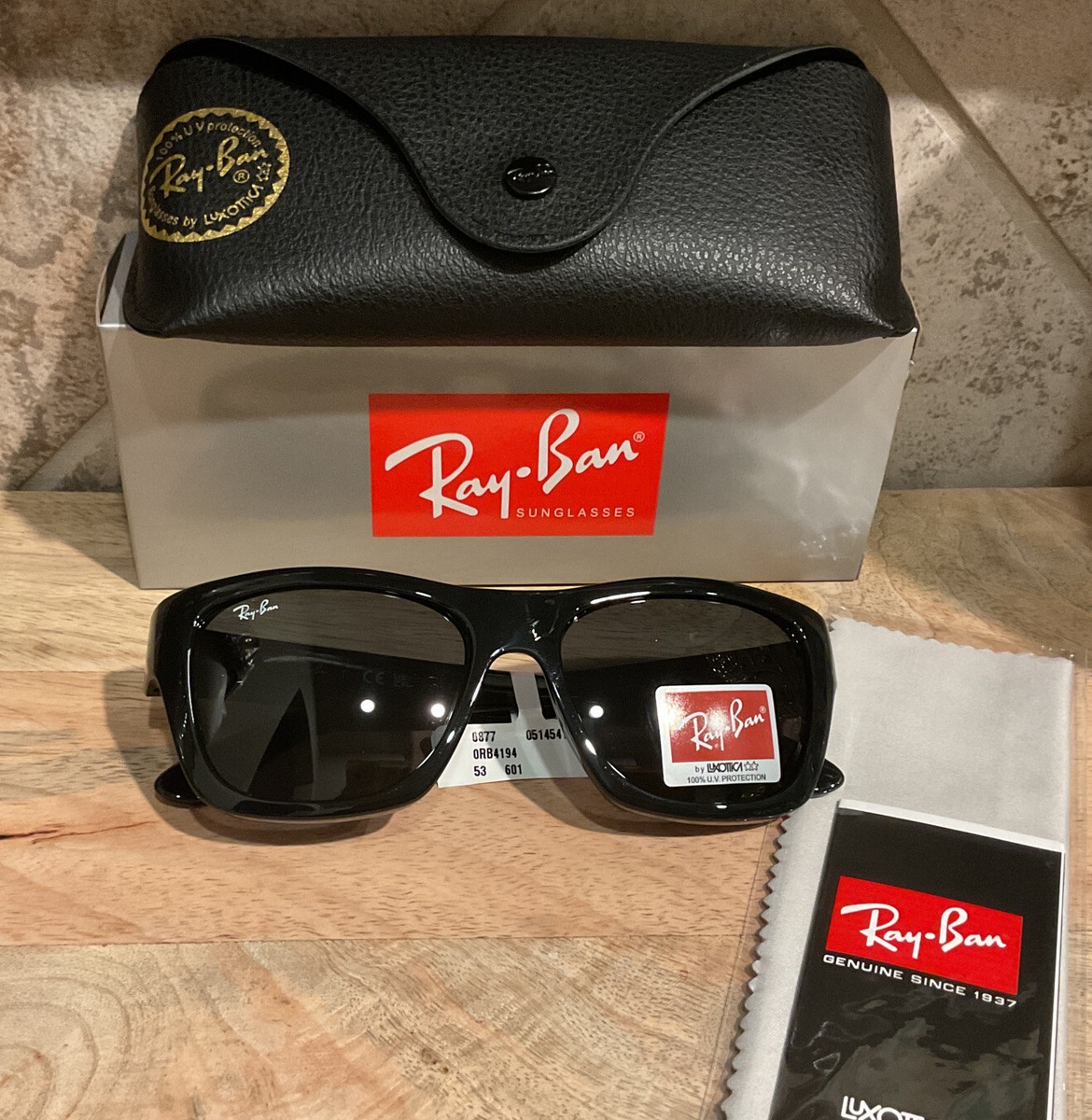 rb１ RB4181 Sunglasses in Black and Grey Gradient - RB4181 | Ray-Ban®