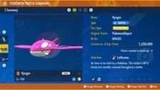 6IV Shiny Kyogre Pokemon Scarlet and Violet *SAME DAY*