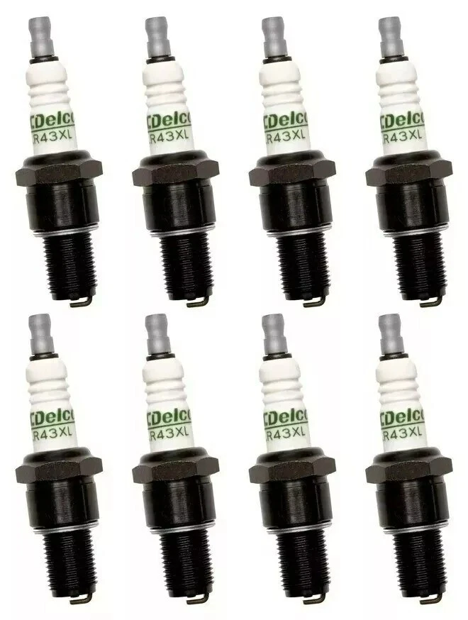 正品通用德科火花塞 R43XL 8 件套 — 第 2/2 张图片