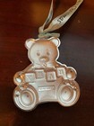 Baby's First Christmas 2021 Ornamental Teddy Bear Harvey Lewis — photo 2