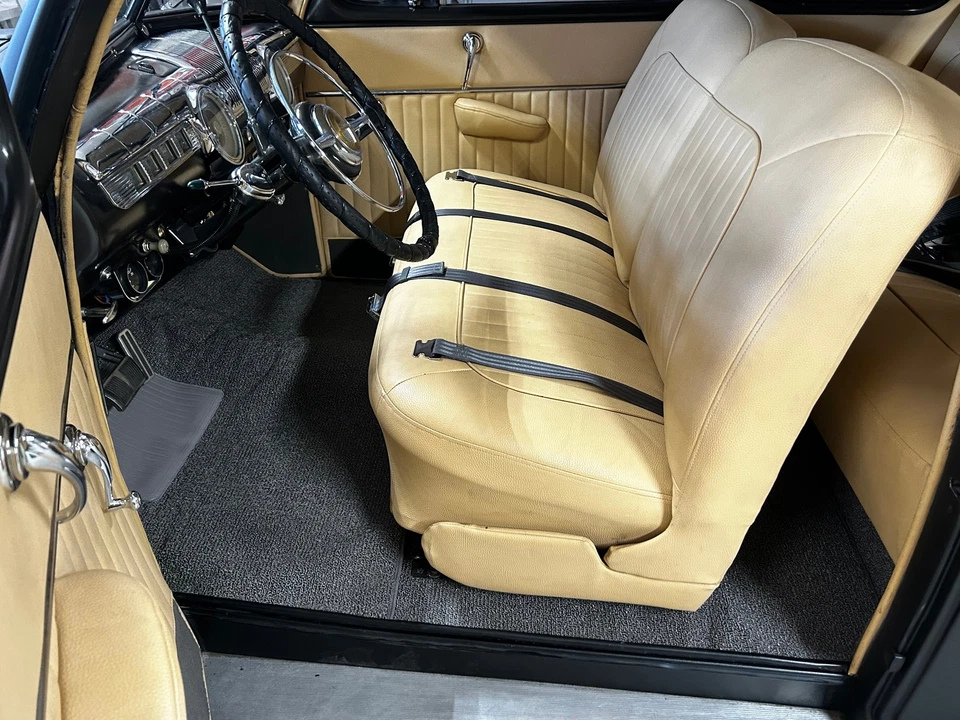 Ford Sedan Delivery Carpet Kit 1941-47 4Dr Black Grey Tan Plush Cutpile - Image 2 of 4