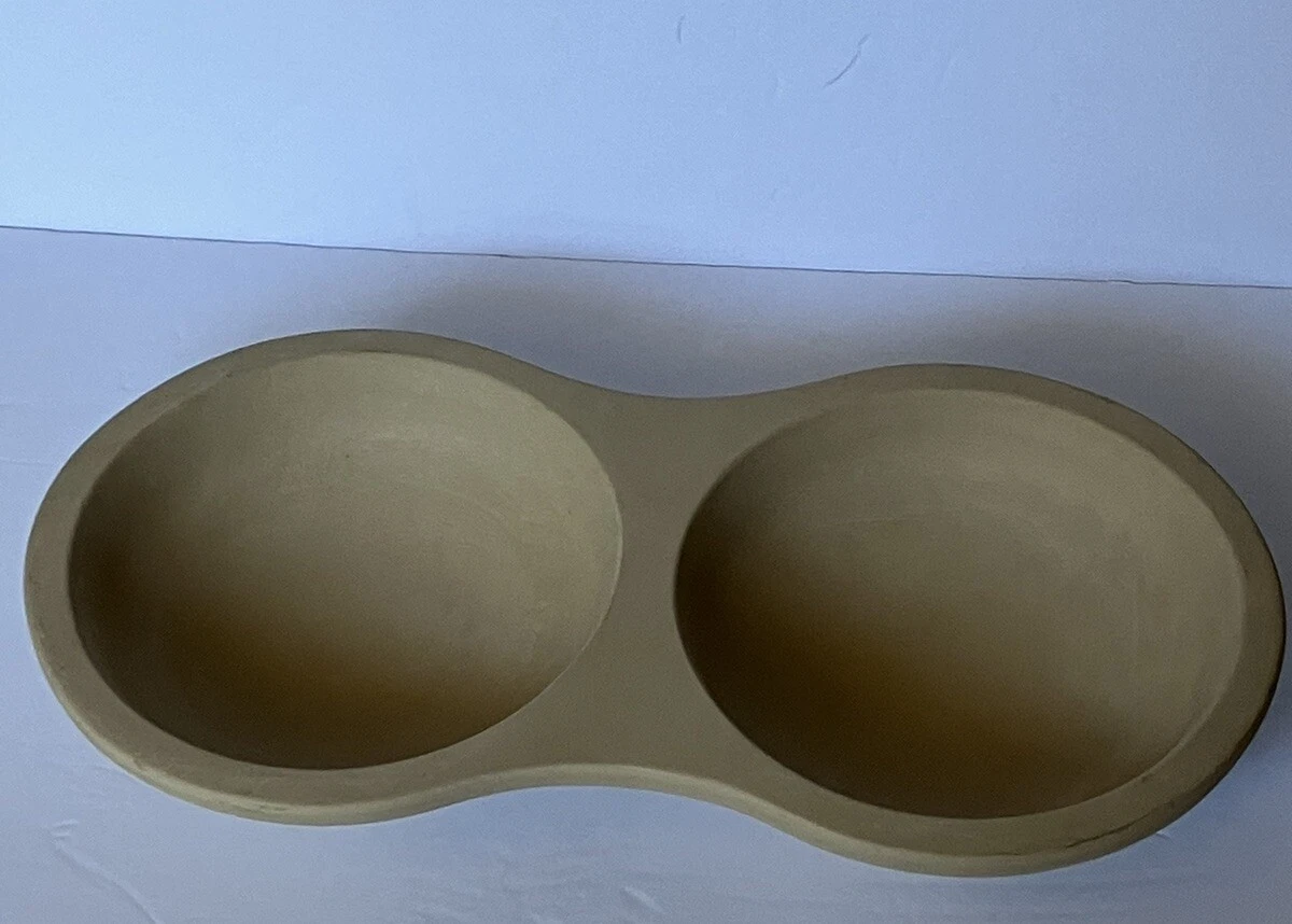 Pampered Chief Stoneware Microwave Double Egg Dish#5153