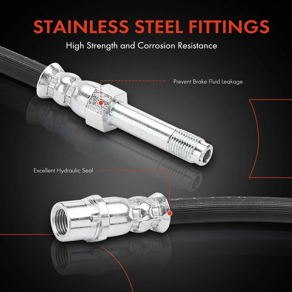 Front or Rear Brake Hydraulic Hose for Dodge Sprinter 3500 03-06 Freightliner - Изображение 4 из 4