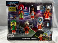 Jail Break Devseries 12pcs Action Figures Hiding in Plain Sight Virtual Code NEW