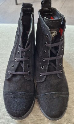 Original Buffalo Boots Serraje negro Gr.41, 80er,90er, Vintage Retro Rar Sammler