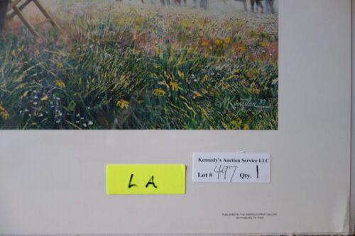 Mort Kunslter - I Will Be Moving Within the Hour - 1000/1500 signed w/ COA - Picture 3 of 7