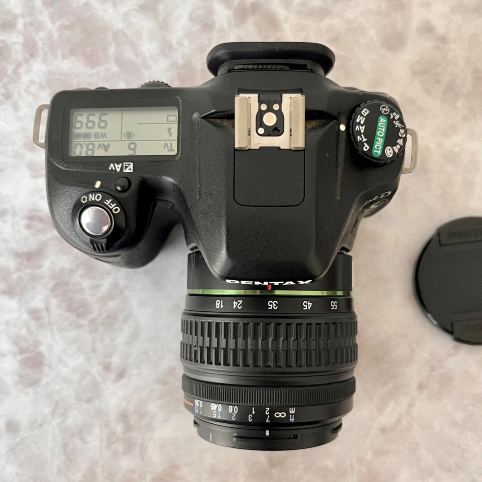 Pentax *istD S 6.1MP Digital SLR Camera w/ SMC Pentax-DA 18-55mm Lens Works well - Image 4 of 4