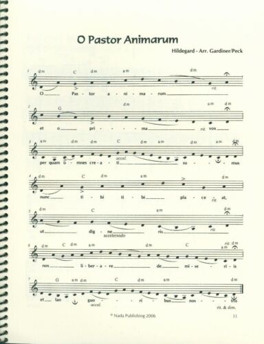 Shadows of the Living Light Songbook 2006 Peck Gardiner Songs of Saint Hildegard - Picture 2 of 6